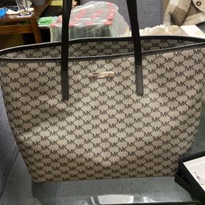 Black & grey Michael Kor’s tote- never been used - with tags